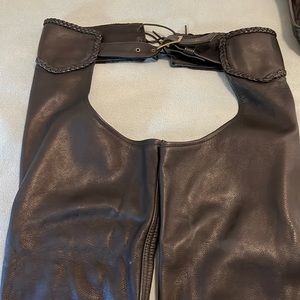 Men’s size XXL black riding chaps.